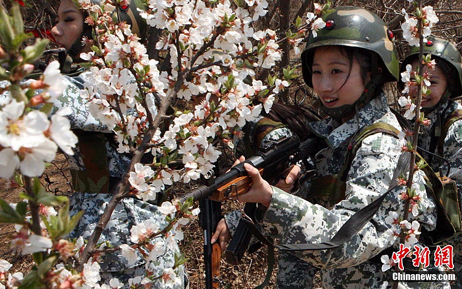 國際旅游小姐旅順野戰(zhàn)營訓(xùn)練